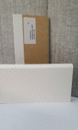 PLINTHE MDF MELA BLANC BA 14X80   2,40ML BORDS ARRONDIS