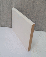 PLINTHE PRE PEINT     BA 10X100   2,44ML BORDS ARRONDI 1 COUCHE MDF